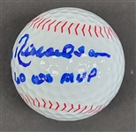 Bobby Richardson Autographed & Inscribed Baseball Golf Ball