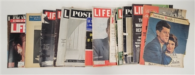 Vintage John F. Kennedy Magazine Collection