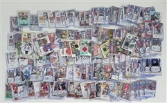 Extensive Autographed NFL Rookie Card & Game Used Card Collection