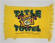 Green Bay Packers 1997 Super Bowl XXXI Towel