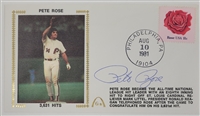 Pete Rose Autographed 8x10 Photo & Envelope
