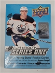 Lot of (15) Factory Sealed 2022-23 Upper Deck Hockey Series 1 Blaster Boxes & Hanger Packs