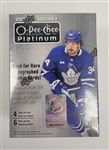 Lot of (23) Factory Sealed 2021-22 O-Pee-Chee Platinum Hockey Blaster Boxes