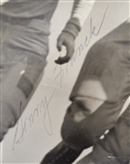 George Franck RARE Triple Signed & Inscribed 11x14 Photo w/ PSA/DNA LOA