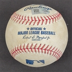 Game Used Baseball w/ Fanatics & MLB Authentication