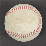 Game Used Baseball w/ Fanatics & MLB Authentication