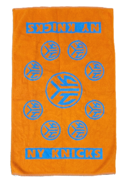 Amare Stoudemire Game Used New York Knicks Towel Steiner
