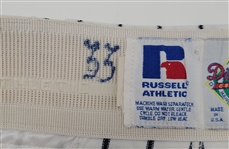 Bob Wickman 1995 New York Yankees Game Used Pants Steiner