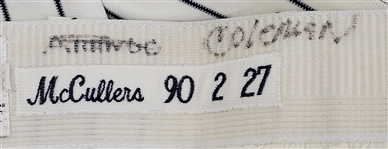 Lance McCullers 1990 New York Yankees Game Used Pants Steiner