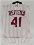 Chris Reitsma 2002 Cincinnati Reds Game Used Jersey MLB