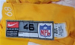 Mike Wahle Green Bay Packers Game Used & Autographed Pants
