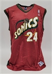 Desmond Mason Autographed Seattle Supersonics Jersey LE #31/350 JSA