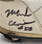 Mark Carrier Chicago Bears Game Used & Autographed Cleat