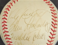 1988 Minnesota Twins Team Signed Baseball w/ Kirby Puckett JSA LOA