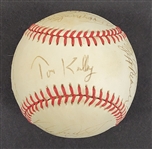 1988 Minnesota Twins Team Signed Baseball w/ Kirby Puckett JSA LOA