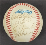 1988 Minnesota Twins Team Signed Baseball w/ Kirby Puckett JSA LOA