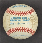 1988 Minnesota Twins Team Signed Baseball w/ Kirby Puckett JSA LOA