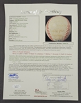 1988 Minnesota Twins Team Signed Baseball w/ Kirby Puckett JSA LOA
