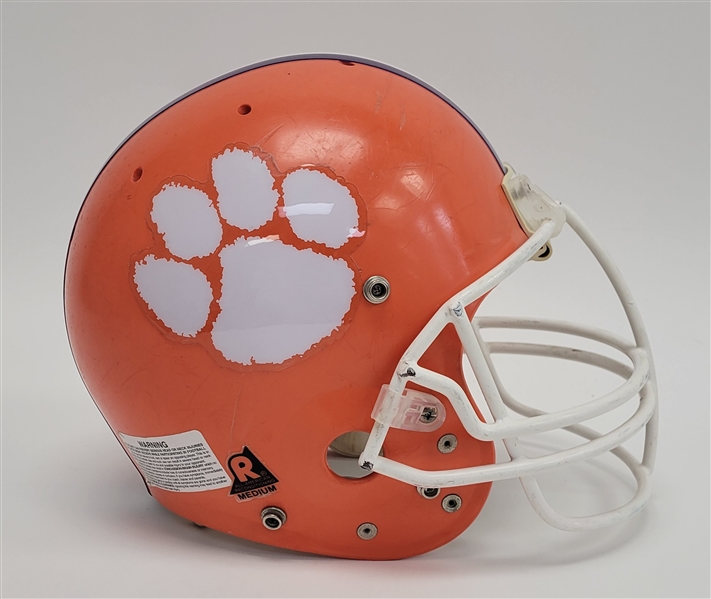 Clemson Tigers c. 1980s Game Used Football Helmet