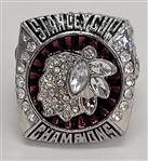 Lot of (2) Jonathan Toews 2010 & 2013 Chicago Blackhawks Collectible Rings