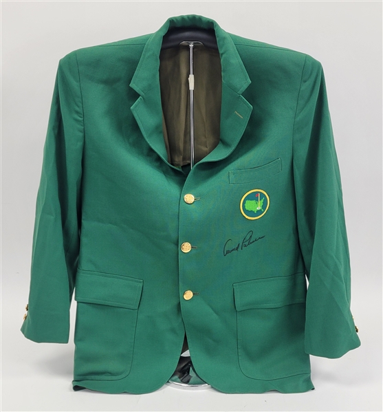Arnold Palmer Autographed Green Jacket w/ JSA, Beckett, & PSA/DNA LOAs