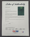 Arnold Palmer Autographed Green Jacket w/ JSA, Beckett, & PSA/DNA LOA's