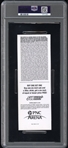 Alexander Ovechkin Autographed 400th Goal Full Ticket PSA 8 Auto 10