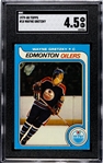Wayne Gretzky 1979-80 Topps #18 Rookie Card SGC 4.5