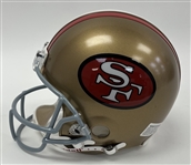 Joe Montana Autographed & Multi-Inscribed Limited Edition San Francisco 49ers Full Size Pro Line Authentic Helmet LE #38/249