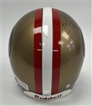 Joe Montana Autographed & Multi-Inscribed Limited Edition San Francisco 49ers Full Size Pro Line Authentic Helmet LE #38/249