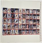 Lot of (20) RARE Uncut 1995 Signature Rookies Miracle on Ice Card Sheets