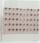 Lot of (20) RARE Uncut 1995 Signature Rookies Miracle on Ice Card Sheets
