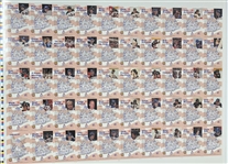 Lot of (20) RARE Uncut 1995 Signature Rookies Miracle on Ice Card Sheets
