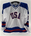 1980 Miracle Hockey Team Signed Custom Jersey w/ 20 Signatures Beckett LOA