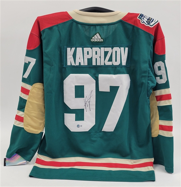 Kirill Kaprizov Autographed Minnesota Wild Winter Classic Jersey Beckett