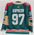 Kirill Kaprizov Autographed Minnesota Wild Winter Classic Jersey Beckett