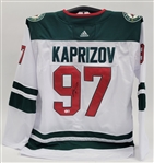 Kirill Kaprizov Autographed Minnesota Wild Jersey Beckett
