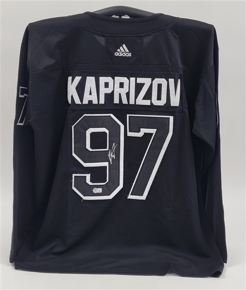Kirill Kaprizov Autographed Minnesota North Stars Black Jersey Beckett