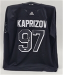 Kirill Kaprizov Autographed Minnesota North Stars Black Jersey Beckett