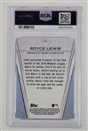 Royce Lewis Autographed & Inscribed 2019 Bowman Chrome Elite Farmhands Orange Refractor Card LE #25/25 PSA/DNA Authentic