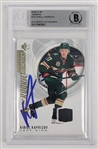 Kirill Kaprizov Autographed 2020-21 SP Jerseys #129 Rookie Card BGS