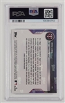 Royce Lewis Autographed & Inscribed 2022 Topps Now #173 Rookie Card PSA 10