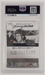 Brock Faber Autographed & Inscribed 2023 Upper Deck UD Canvas B&W Rookie Card PSA 10