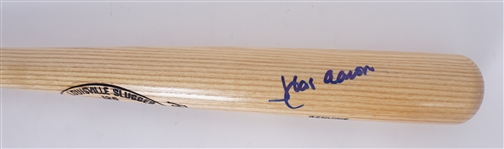 Hank Aaron Autographed Louisville Slugger Signature Model Bat PSA/DNA